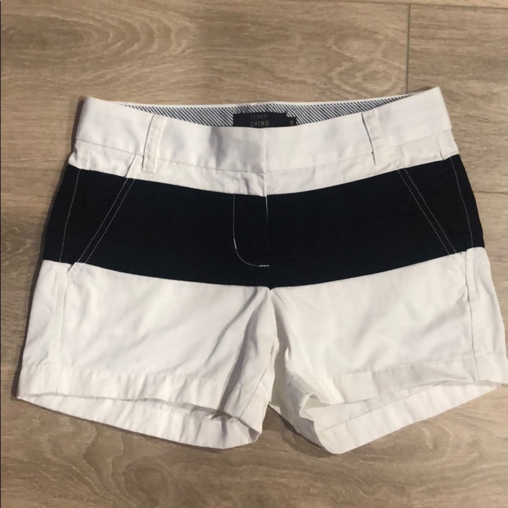 J. Crew Chino Shorts - Nautical Stripe